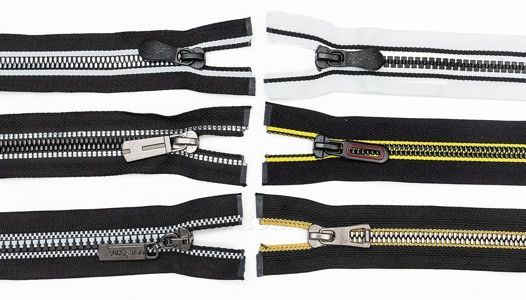 plastic zipper slider