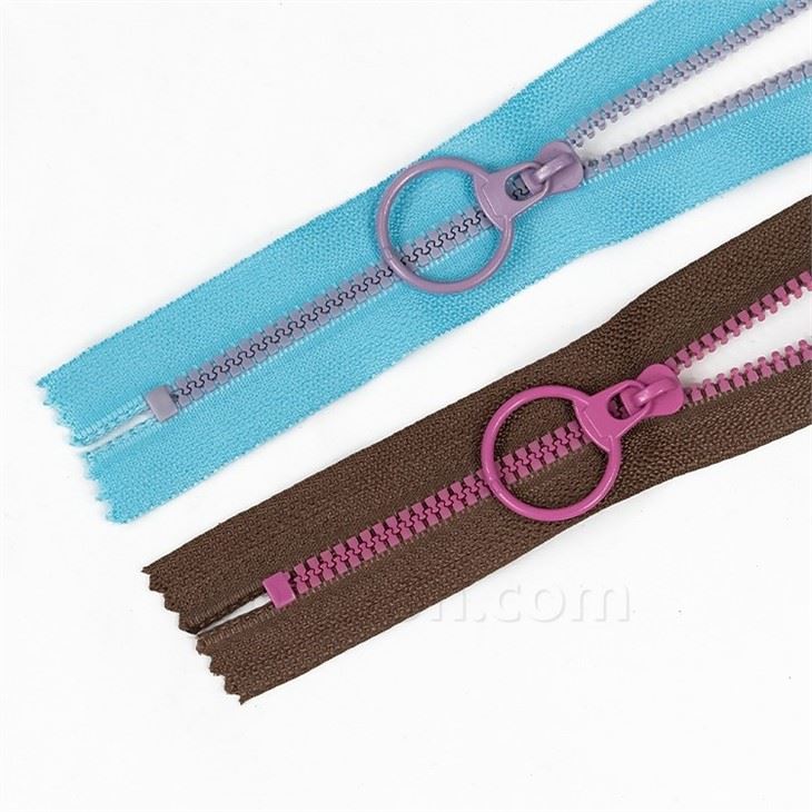 Chunky Plastic Open Ended Zips