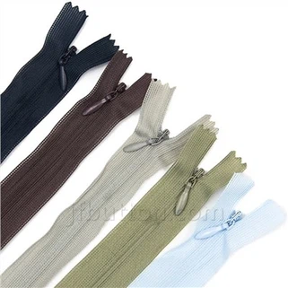 Cremallera invisible de 7 pulgadas