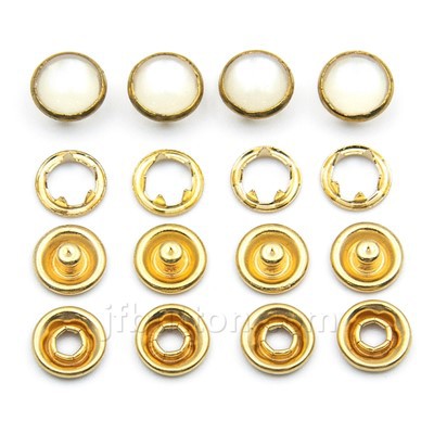Botones de presión de anillo