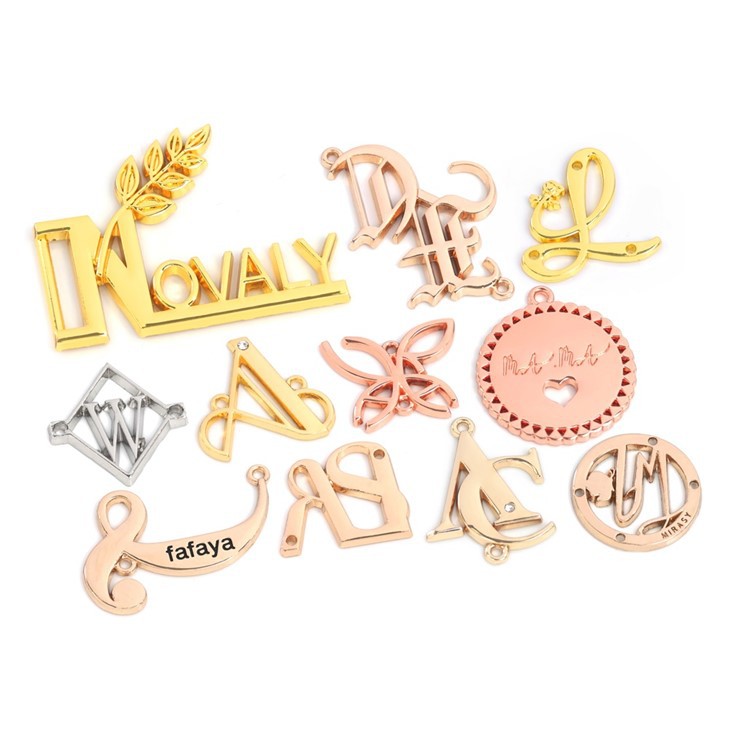 Personalized Metal Purse Labels