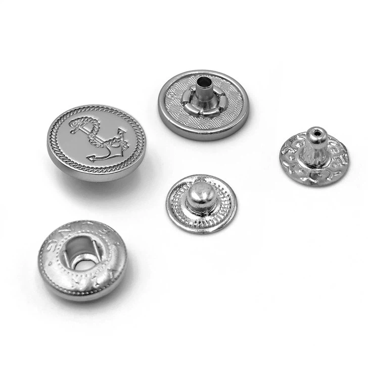 Snap Fasteners for Clothing