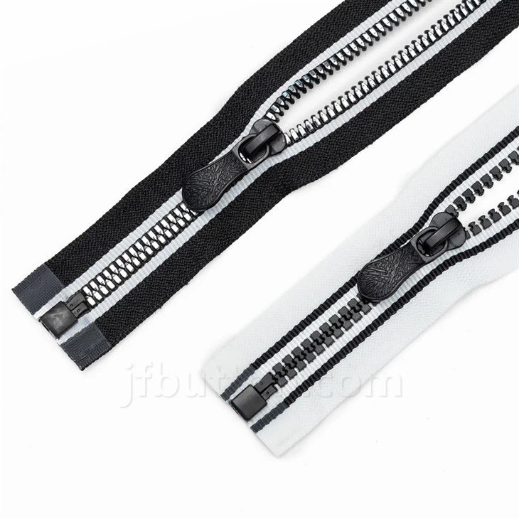 Black Plastic Zipper For Jacket factory
