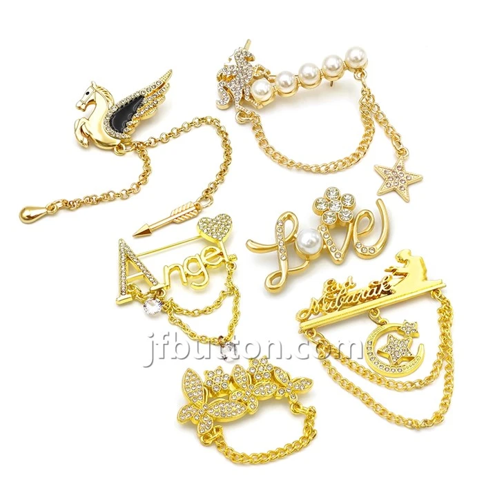 Blazer Accessories Brooches