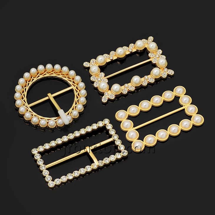 D-shape Buckle With Pearl best