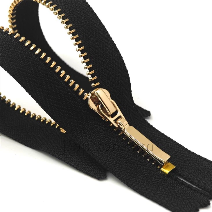 Decorative Metal Zippers