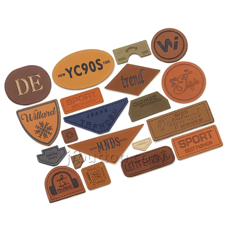 Faux Leather Logo Patch For Garment