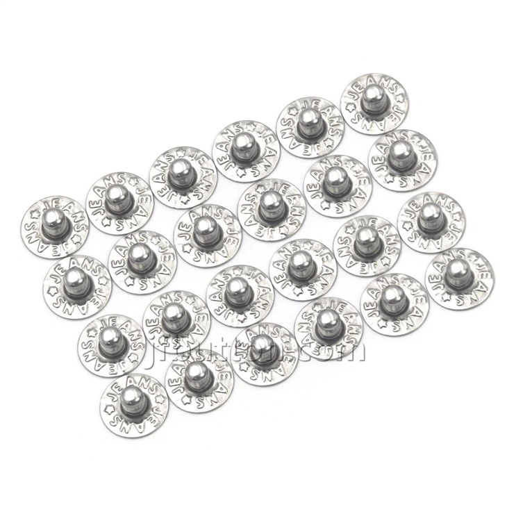 Metal Rivets On Jeans
