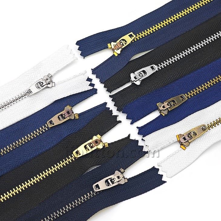 Metal Zipper By The Yard