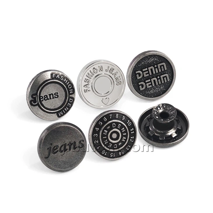 Silver Jeans Button high quality