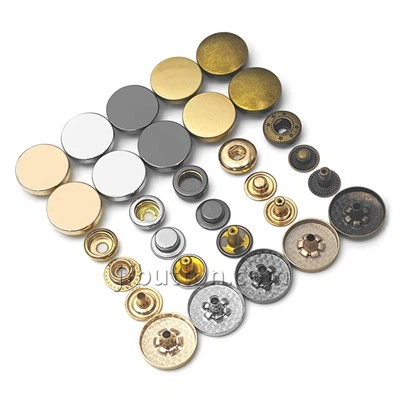 Botones de metal para chaquetas