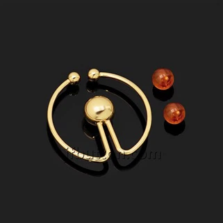 U - Hebilla en forma para el vestido de fiesta