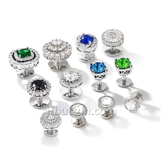 Pendientes Crystal Baju Melayu