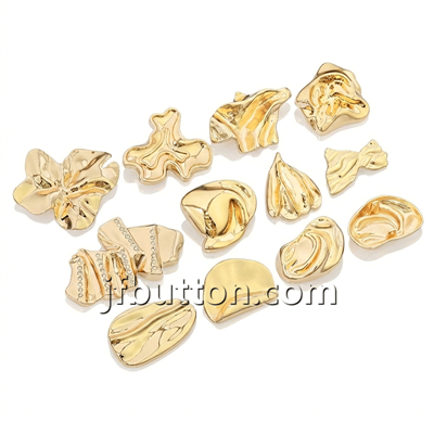 Botones de abrigo dorados inspirados