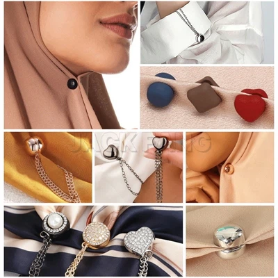 7 tipos diferentes de alfileres Hijab