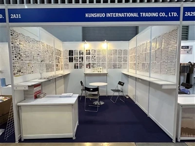 Kunshuo en Saigontex 2025: Amplio de accesorios de prendas en Vietnam en Vietnam