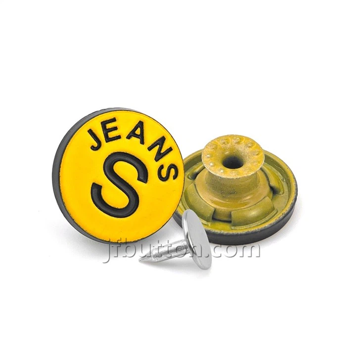 Black Denim Jacket Gold Buttons
