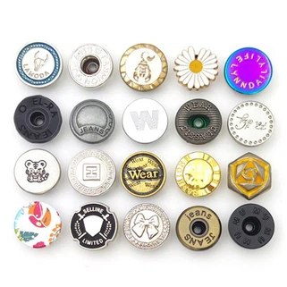 Pins de botones para jeans