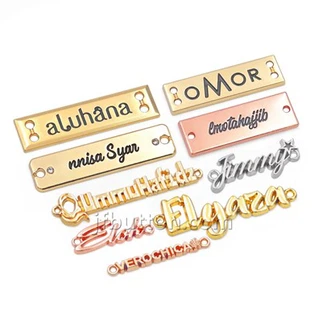 Placas de etiquetas de metal