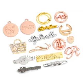 Placas de metal para ropa