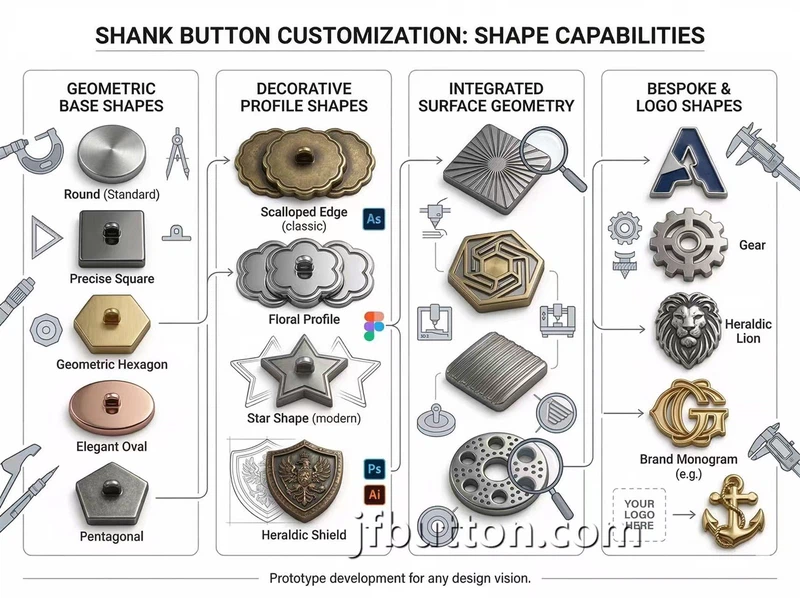 shank button shape shank button shape